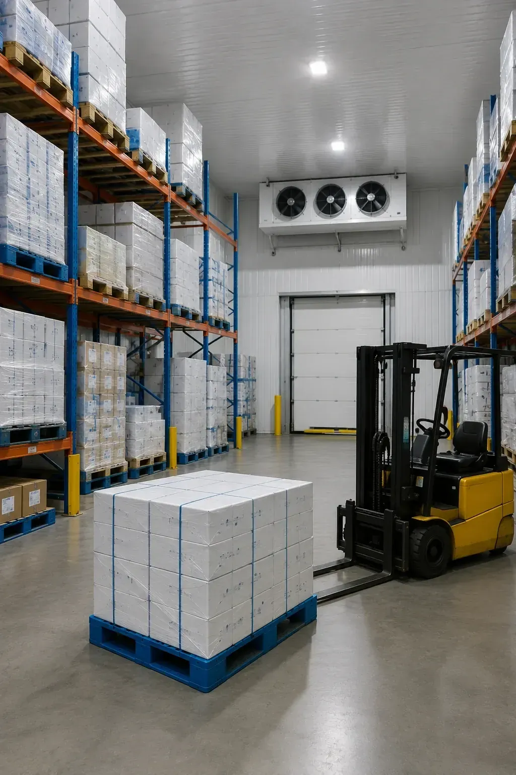 Multi-temperature cold storage and warehousing facilities