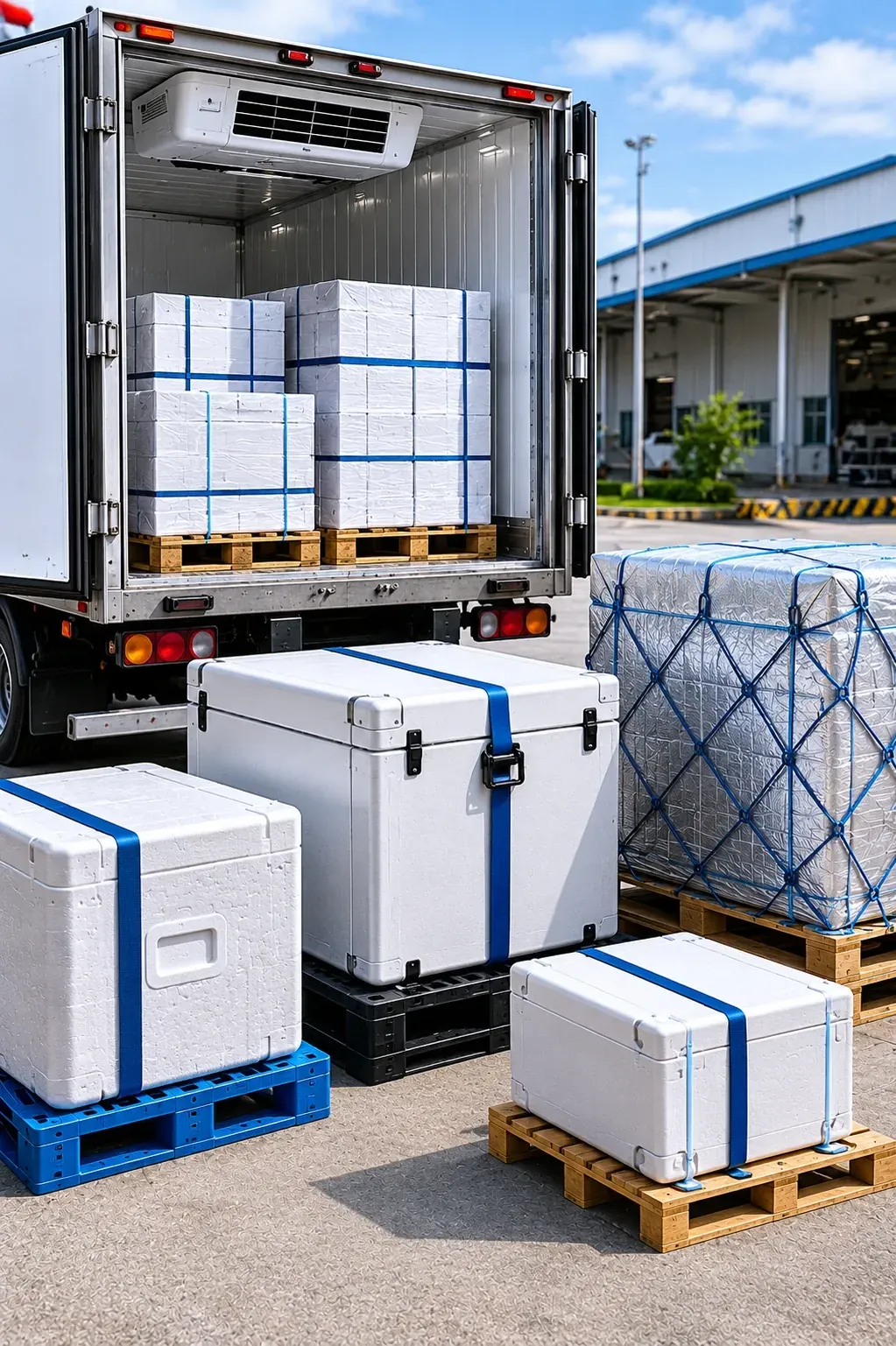 Refrigerated transportation and distribution fleet